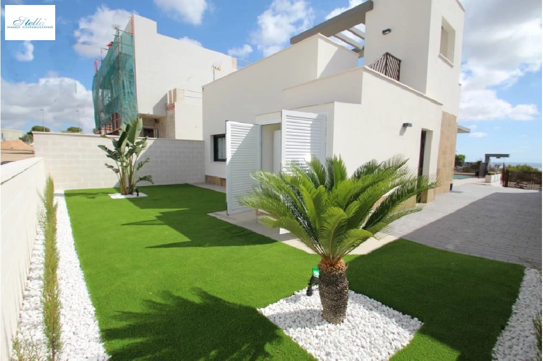 Villa in Los Belones(Murcia) te koop, woonoppervlakte 168 m², Staat Eerste bewoning, Airconditioning, grondstuk 430 m², 3 slapkamer, 2 badkamer, Zwembad, ref.: HA-LBN-110-E01-3