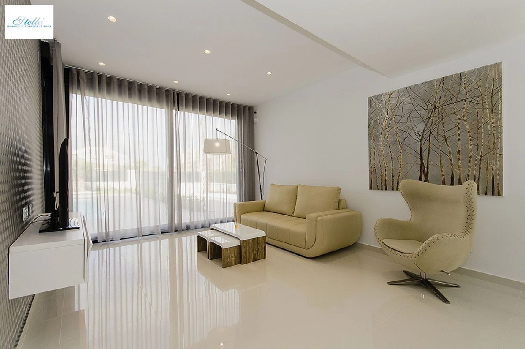 Villa in Los Belones(Murcia) te koop, woonoppervlakte 207 m², Staat Eerste bewoning, Airconditioning, grondstuk 430 m², 4 slapkamer, 3 badkamer, Zwembad, ref.: HA-LBN-110-E03-6