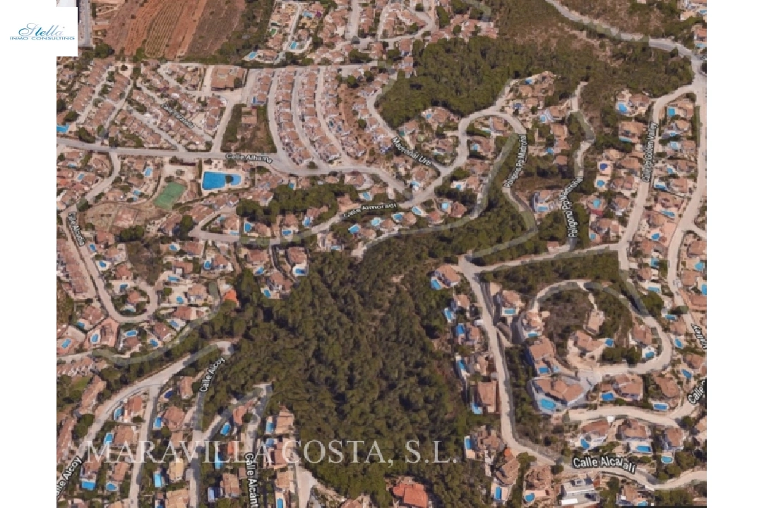 Wohngrundstück in Moraira te koop, grondstuk 1610 m², ref.: MV-2355-5