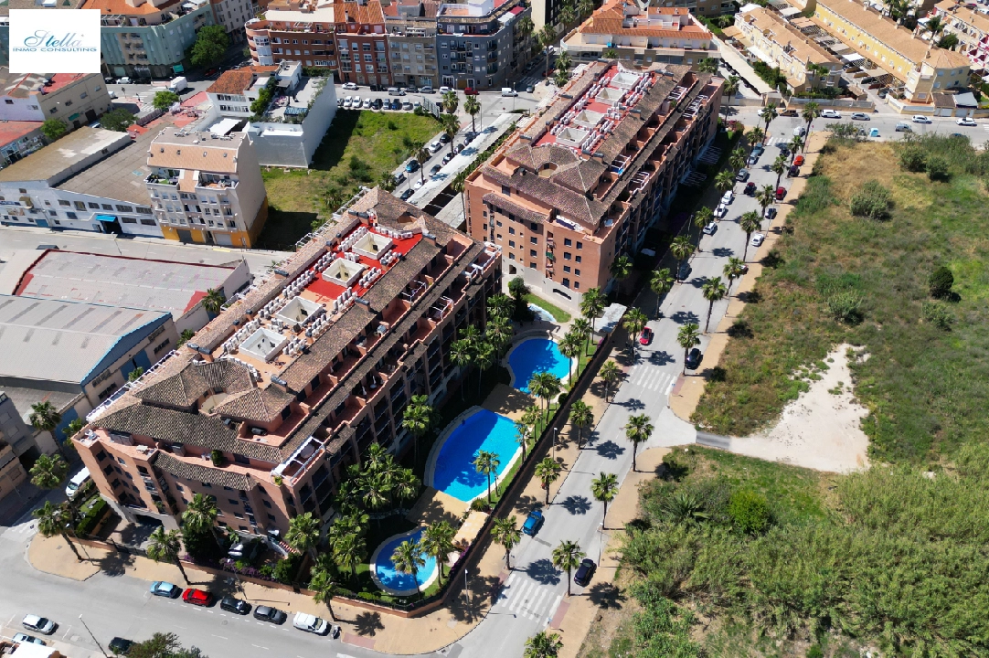 Apartment in Denia(Centro) voor vakantie, woonoppervlakte 84 m², Staat netjes, + KLIMA, Airconditioning, 1 slapkamer, 2 badkamer, Zwembad, ref.: T-1318-32