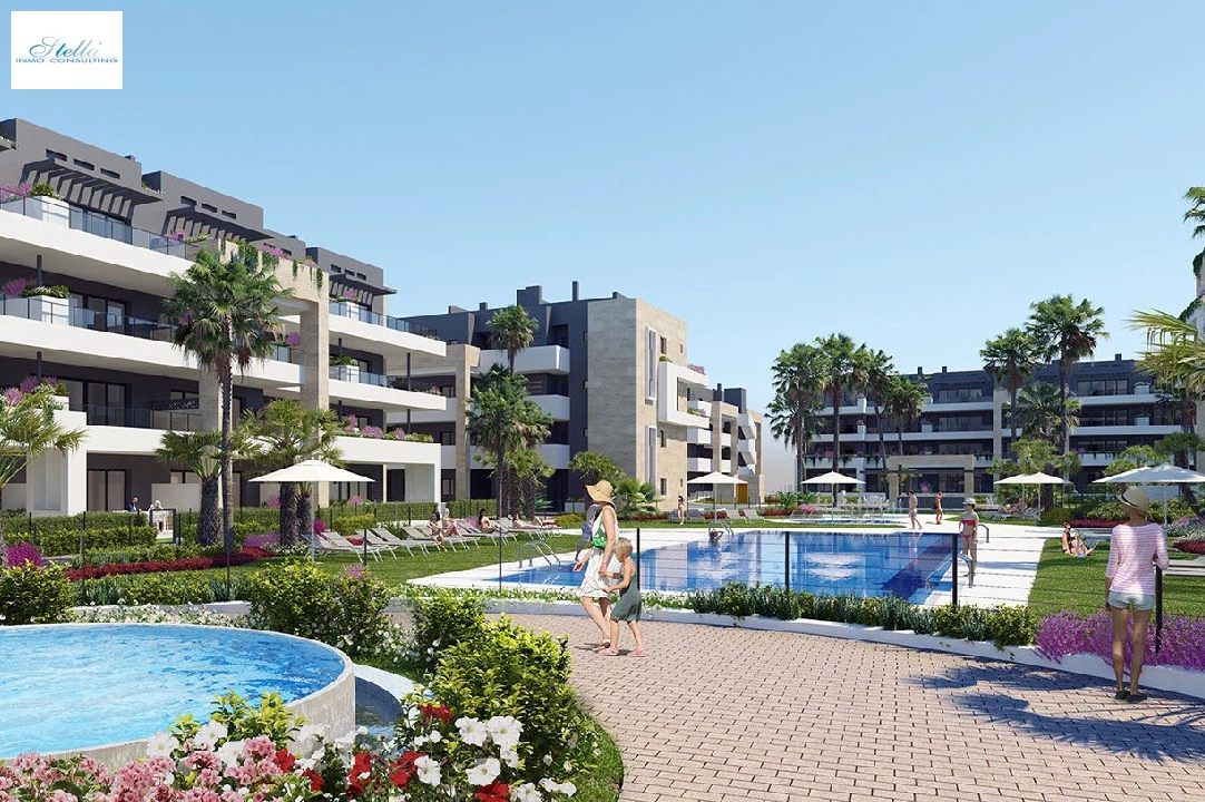 Penthouse Apartment in Playa Flamenca te koop, woonoppervlakte 147 m², Staat Eerste bewoning, Airconditioning, 2 slapkamer, 2 badkamer, Zwembad, ref.: HA-PFN-100-A02-11