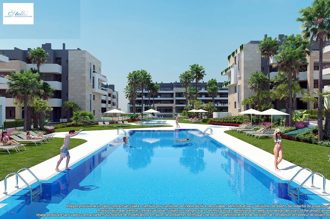 Penthouse Apartment in Playa Flamenca te koop, woonoppervlakte 147 m², Staat Eerste bewoning, Airconditioning, 2 slapkamer, 2 badkamer, Zwembad, ref.: HA-PFN-100-A02-2