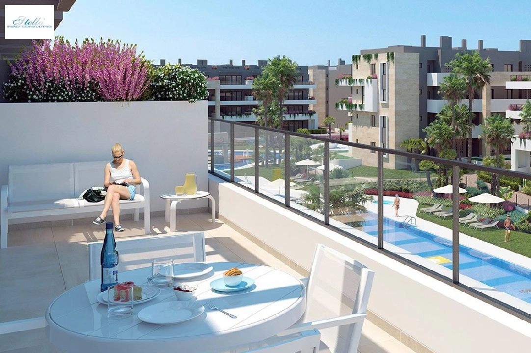 Penthouse Apartment in Playa Flamenca te koop, woonoppervlakte 147 m², Staat Eerste bewoning, Airconditioning, 2 slapkamer, 2 badkamer, Zwembad, ref.: HA-PFN-100-A02-6
