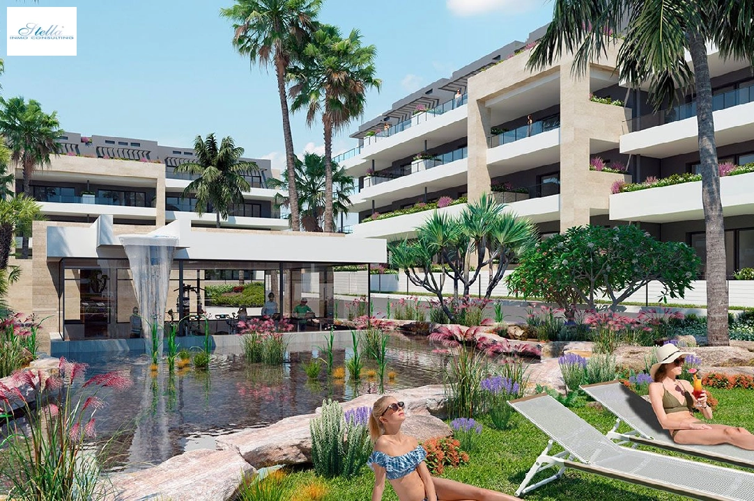 Etagen Apartment in Playa Flamenca te koop, woonoppervlakte 112 m², Staat Eerste bewoning, Airconditioning, 3 slapkamer, 2 badkamer, Zwembad, ref.: HA-PFN-100-A03-13