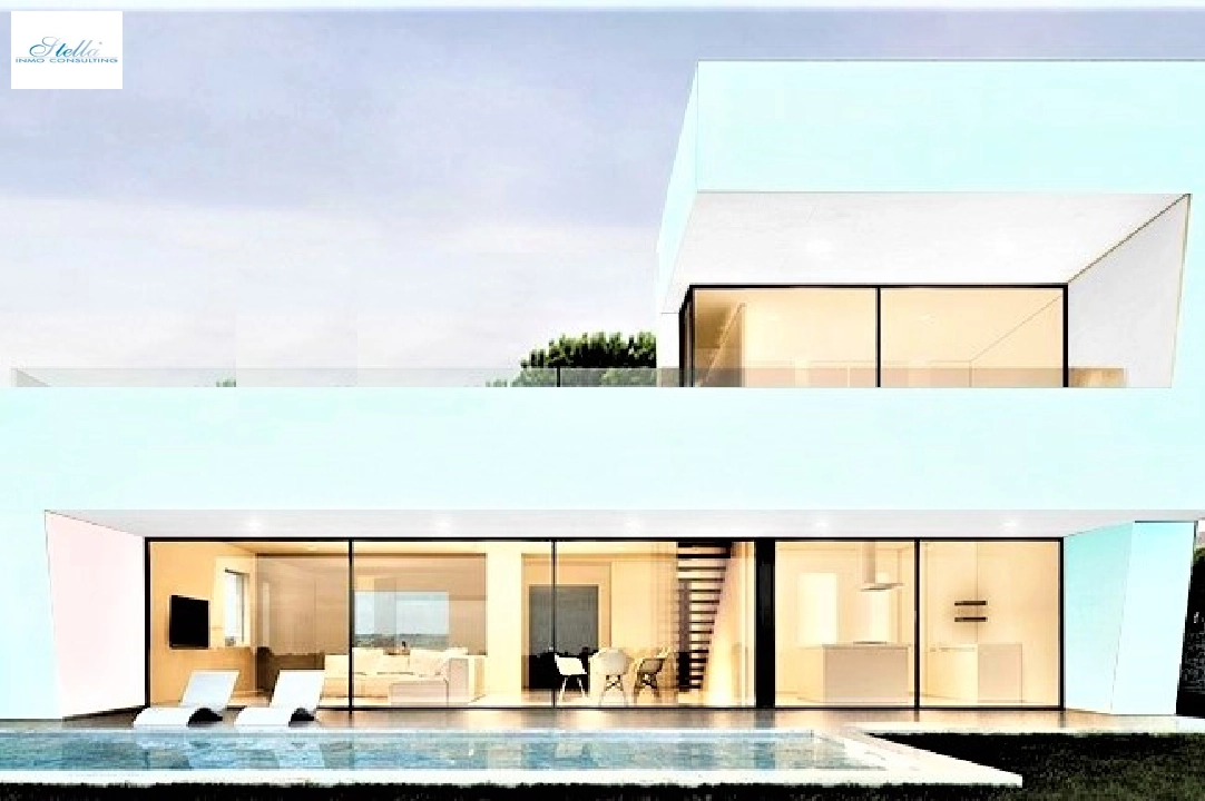 Villa in Moraira(Benimeit) te koop, woonoppervlakte 185 m², Bouwjaar 2020, Airconditioning, grondstuk 850 m², 4 slapkamer, 3 badkamer, Zwembad, ref.: BI-MT.H-742-5