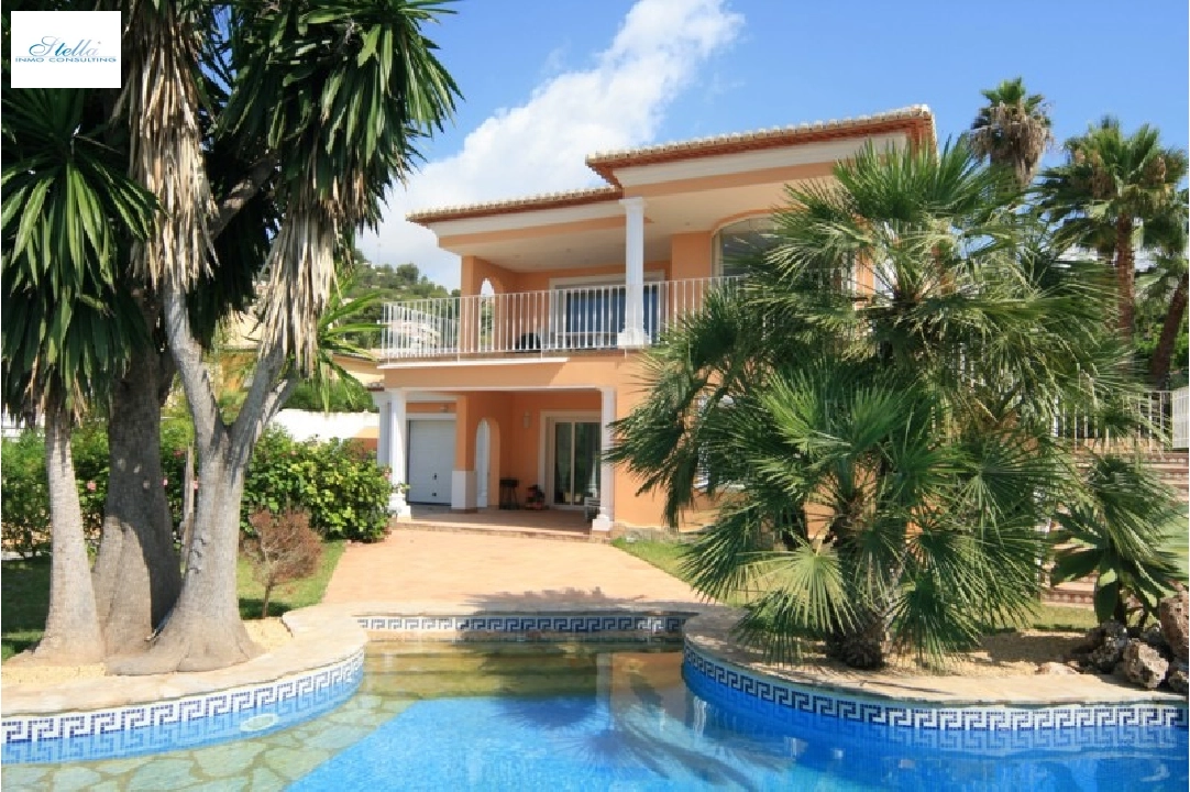 Villa in Moraira te koop, woonoppervlakte 300 m², Airconditioning, grondstuk 800 m², 4 slapkamer, 3 badkamer, Zwembad, ref.: CA-H-1299-AMB-3