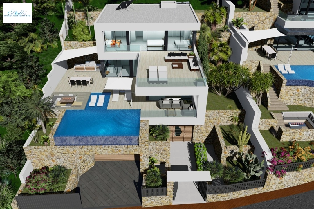 Villa in Calpe(Maryvilla) te koop, woonoppervlakte 440 m², Airconditioning, grondstuk 637 m², 4 slapkamer, 6 badkamer, ref.: BP-3230CAL-5