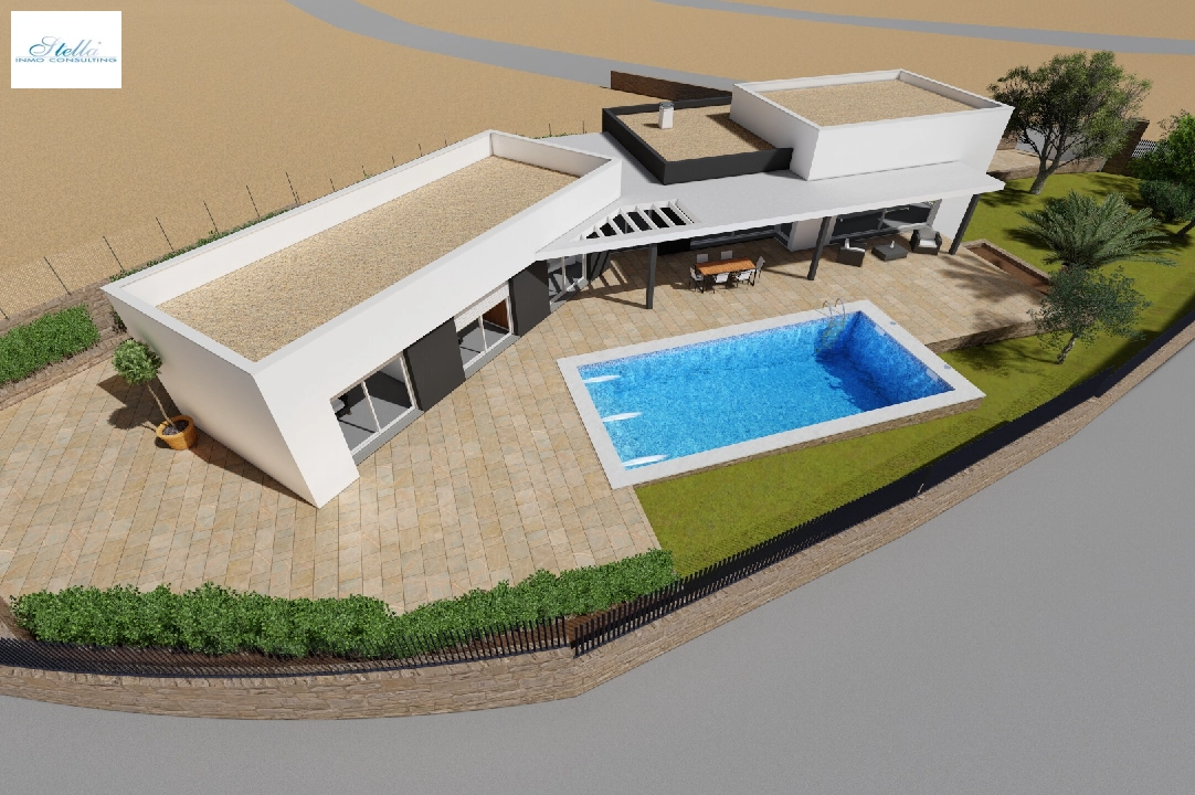 Villa in Moraira te koop, woonoppervlakte 251 m², Airconditioning, grondstuk 1030 m², 3 slapkamer, 2 badkamer, Zwembad, ref.: CA-H-1351-AMB-2