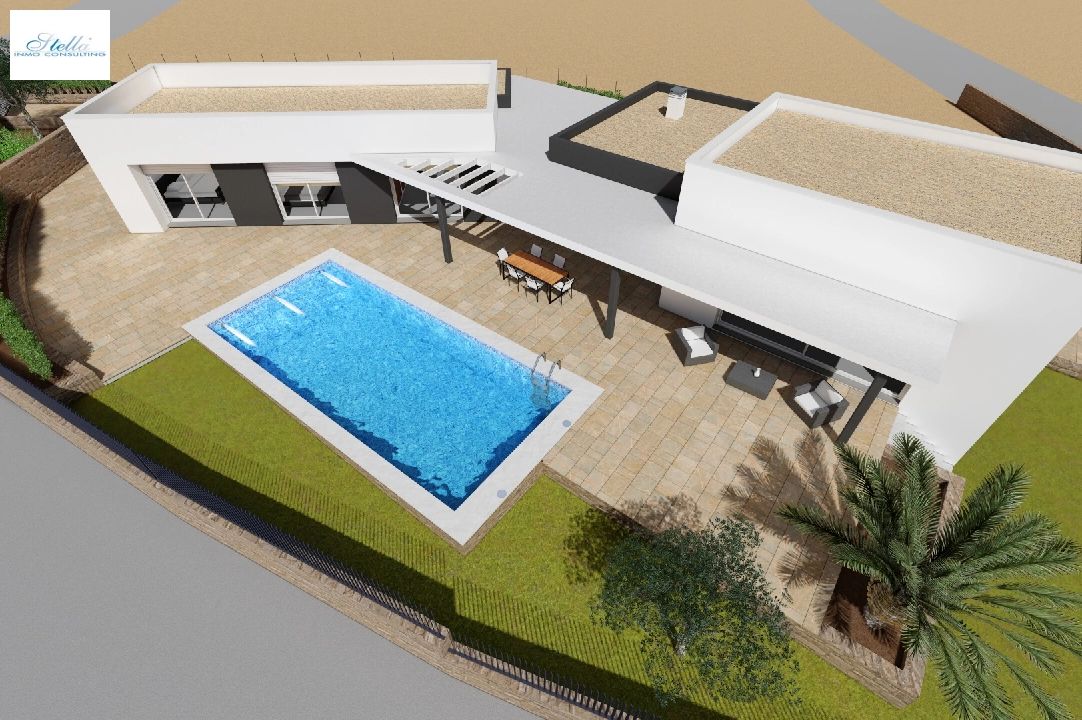 Villa in Moraira te koop, woonoppervlakte 251 m², Airconditioning, grondstuk 1030 m², 3 slapkamer, 2 badkamer, Zwembad, ref.: CA-H-1351-AMB-8
