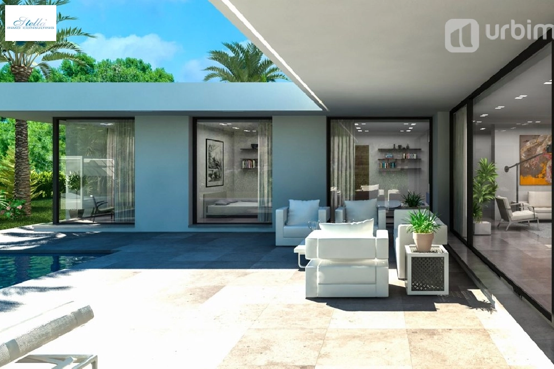 Villa in Denia te koop, woonoppervlakte 213 m², Airconditioning, grondstuk 804 m², 3 slapkamer, 2 badkamer, Zwembad, ref.: UM-UV-HERMES-5