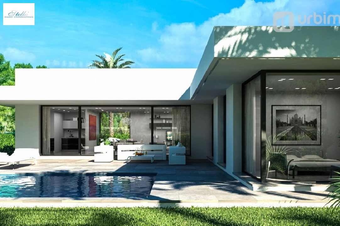 Villa in Denia te koop, woonoppervlakte 213 m², Airconditioning, grondstuk 804 m², 3 slapkamer, 2 badkamer, Zwembad, ref.: UM-UV-HERMES-7