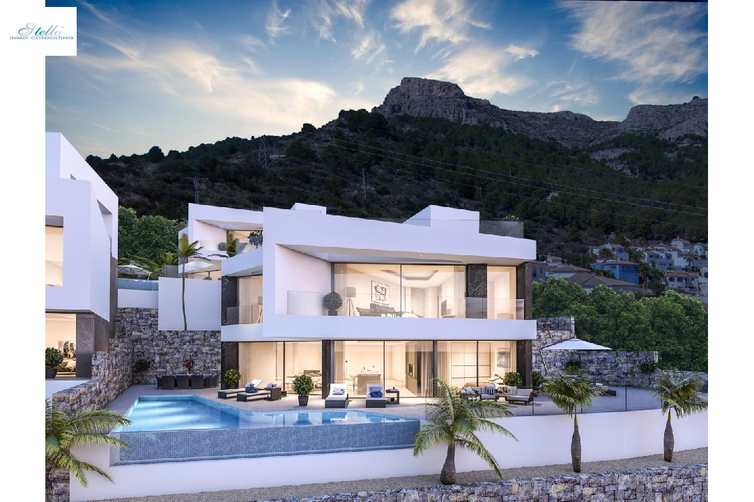 Villa in Calpe te koop, woonoppervlakte 410 m², Airconditioning, grondstuk 675 m², 4 slapkamer, 4 badkamer, Zwembad, ref.: CA-H-1371-AMB-3