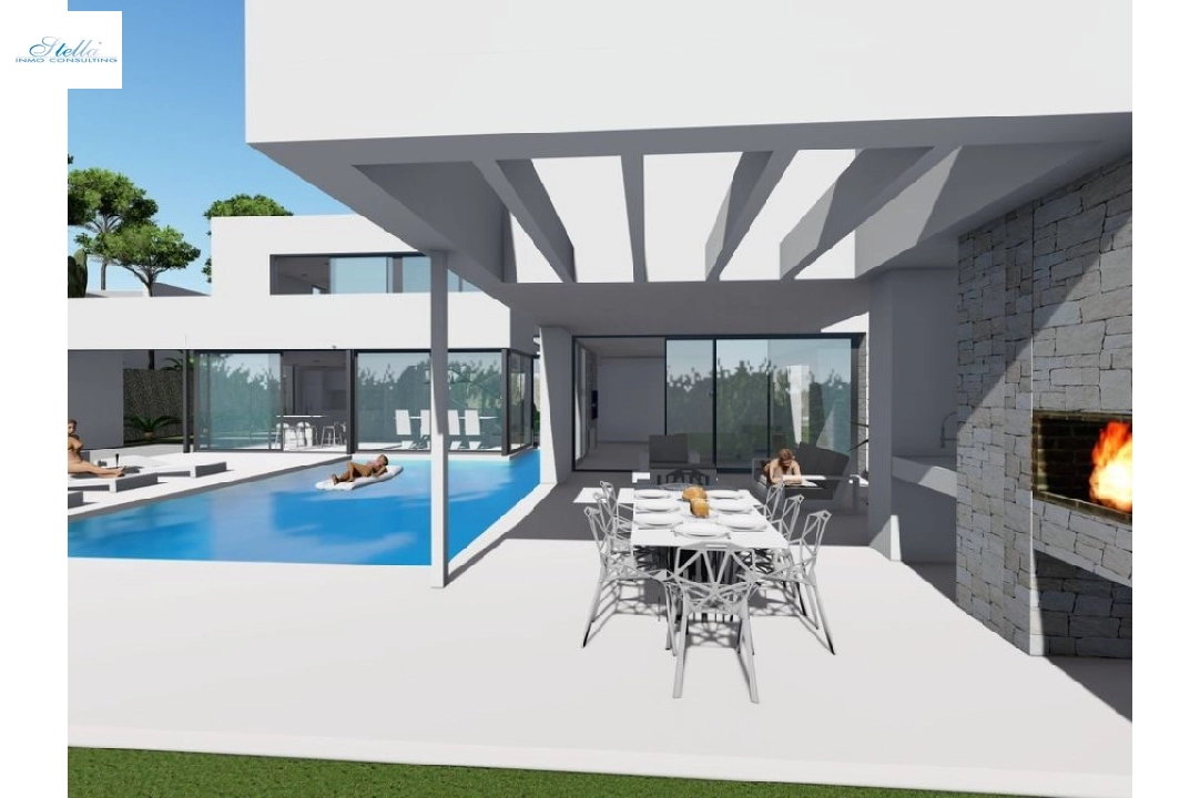 Villa in Calpe(Canuta Baja) te koop, woonoppervlakte 369 m², Airconditioning, grondstuk 1252 m², 4 slapkamer, 3 badkamer, ref.: BP-6029CAL-8