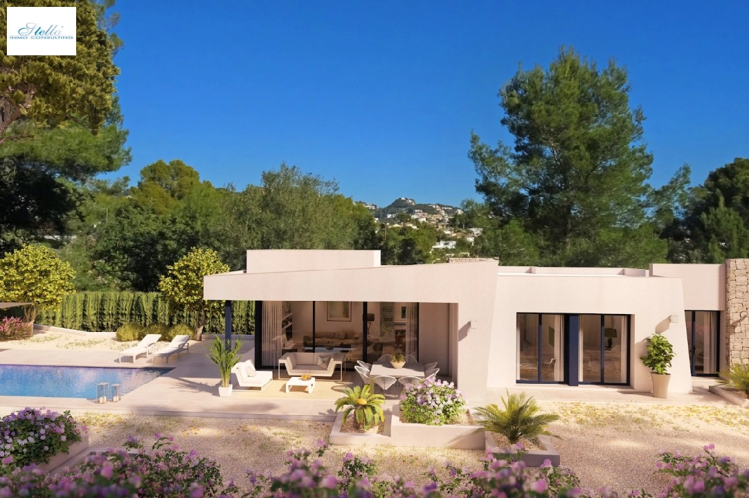 Villa in Benissa(Fanadix) te koop, woonoppervlakte 297 m², Airconditioning, grondstuk 800 m², 3 slapkamer, 2 badkamer, ref.: BP-3380BEN-1