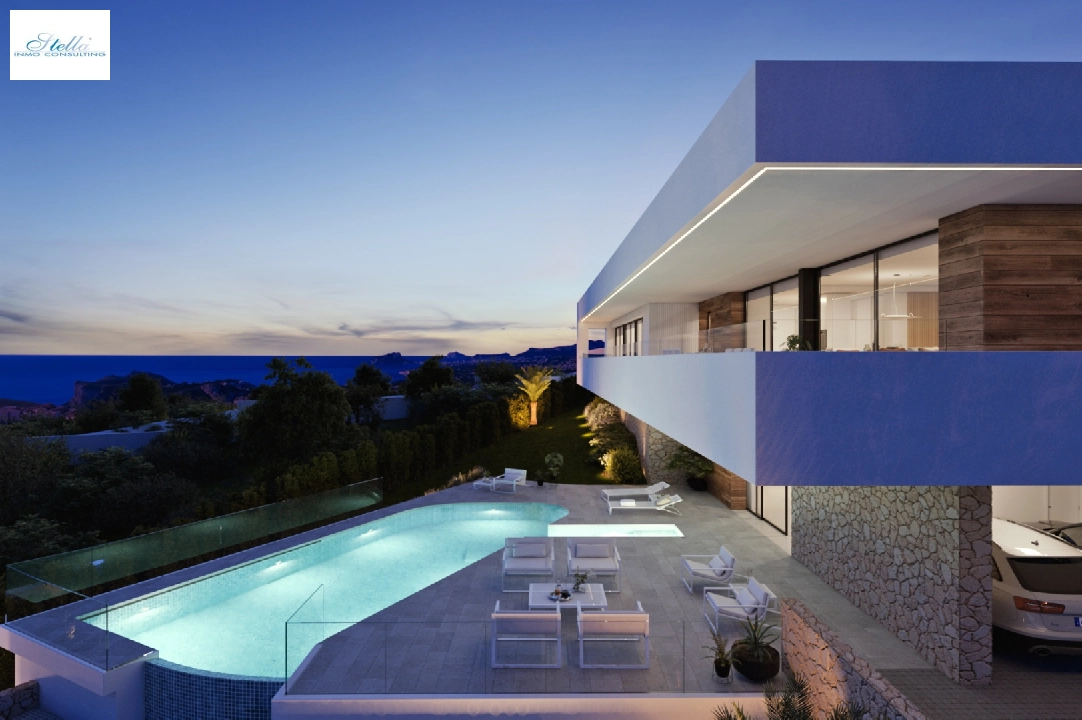 Villa in Cumbre del Sol(Residencial Plus Jazmines) te koop, woonoppervlakte 183 m², grondstuk 963 m², 3 slapkamer, 4 badkamer, Zwembad, ref.: VA-AJ063-1