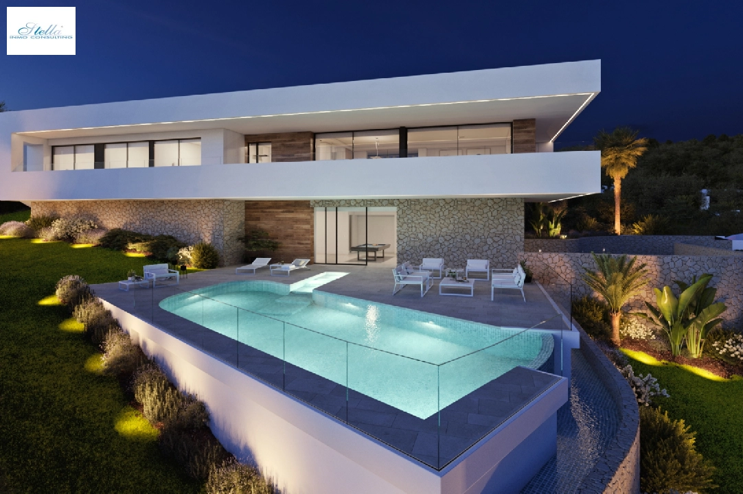 Villa in Cumbre del Sol(Residencial Plus Jazmines) te koop, woonoppervlakte 183 m², grondstuk 963 m², 3 slapkamer, 4 badkamer, Zwembad, ref.: VA-AJ063-2