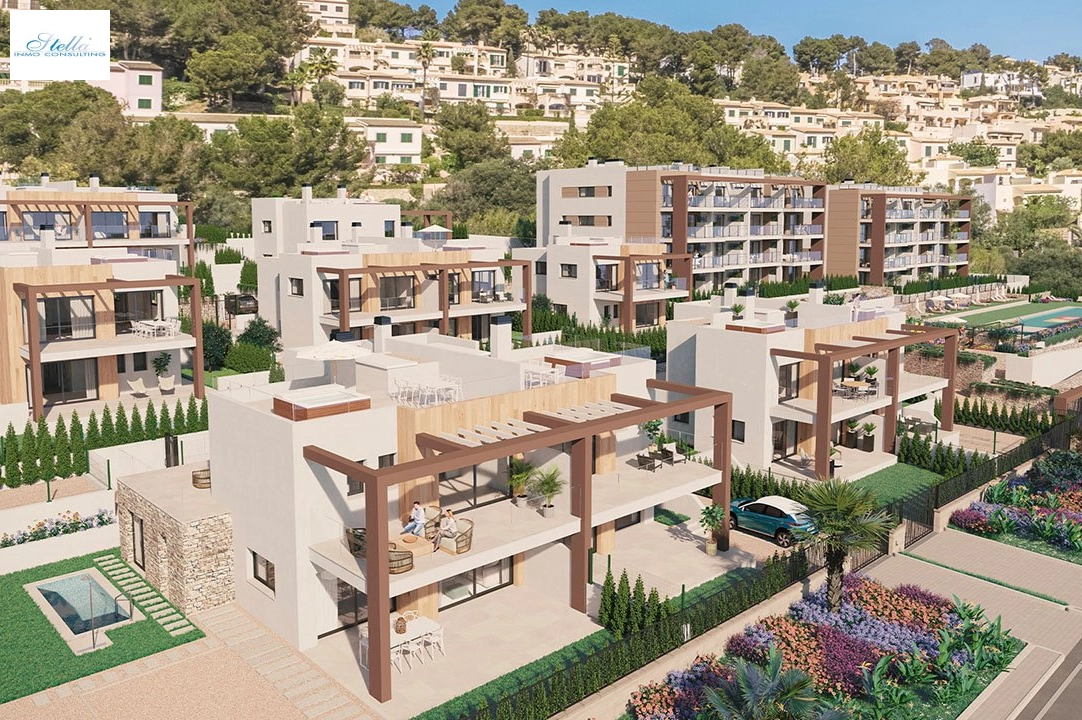 Etagen Apartment in Font de Sa Cala te koop, woonoppervlakte 138 m², Staat Eerste bewoning, Airconditioning, 3 slapkamer, 2 badkamer, Zwembad, ref.: HA-MLN-160-A02-8