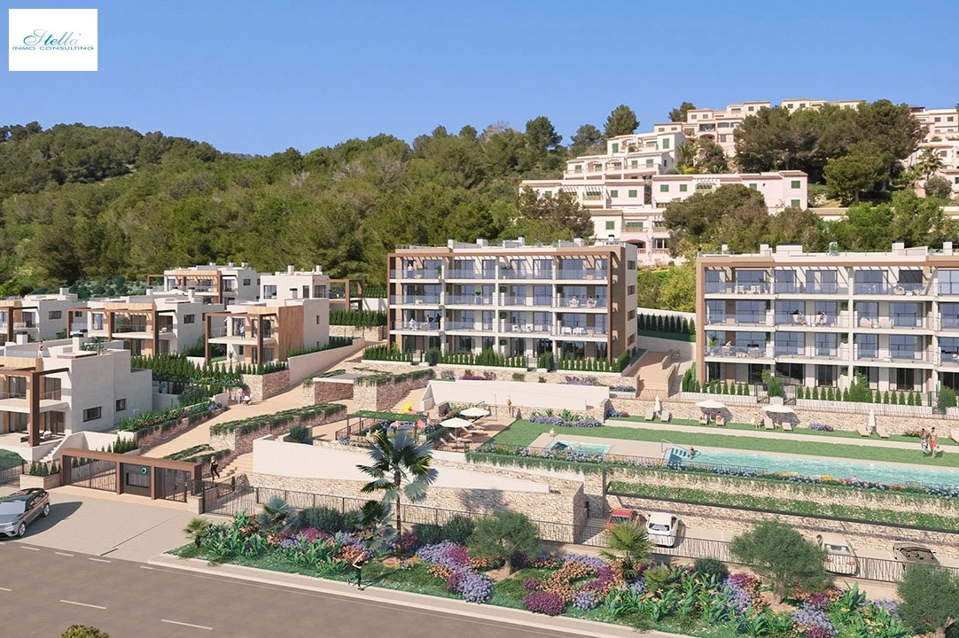 Etagen Apartment in Font de Sa Cala te koop, woonoppervlakte 138 m², Staat Eerste bewoning, Airconditioning, 3 slapkamer, 2 badkamer, Zwembad, ref.: HA-MLN-160-A02-9