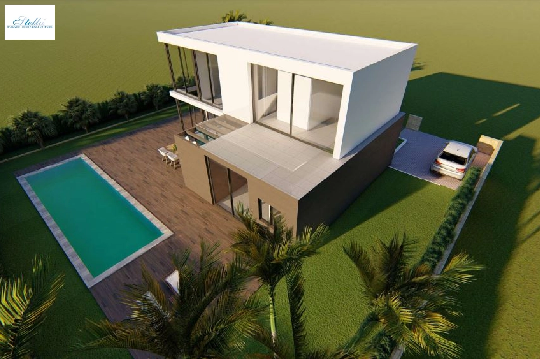 Villa in Polop(Lomas del Sol) te koop, grondstuk 600 m², 3 slapkamer, 2 badkamer, ref.: BP-3435POL-1