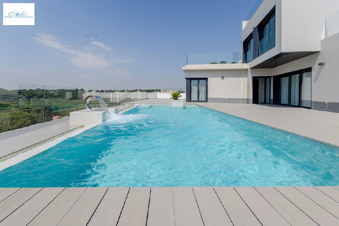Villa in Dehesa de Campoamor te koop, woonoppervlakte 318 m², Staat Eerste bewoning, grondstuk 500 m², 3 slapkamer, 3 badkamer, Zwembad, ref.: HA-DCN-100-E13-3