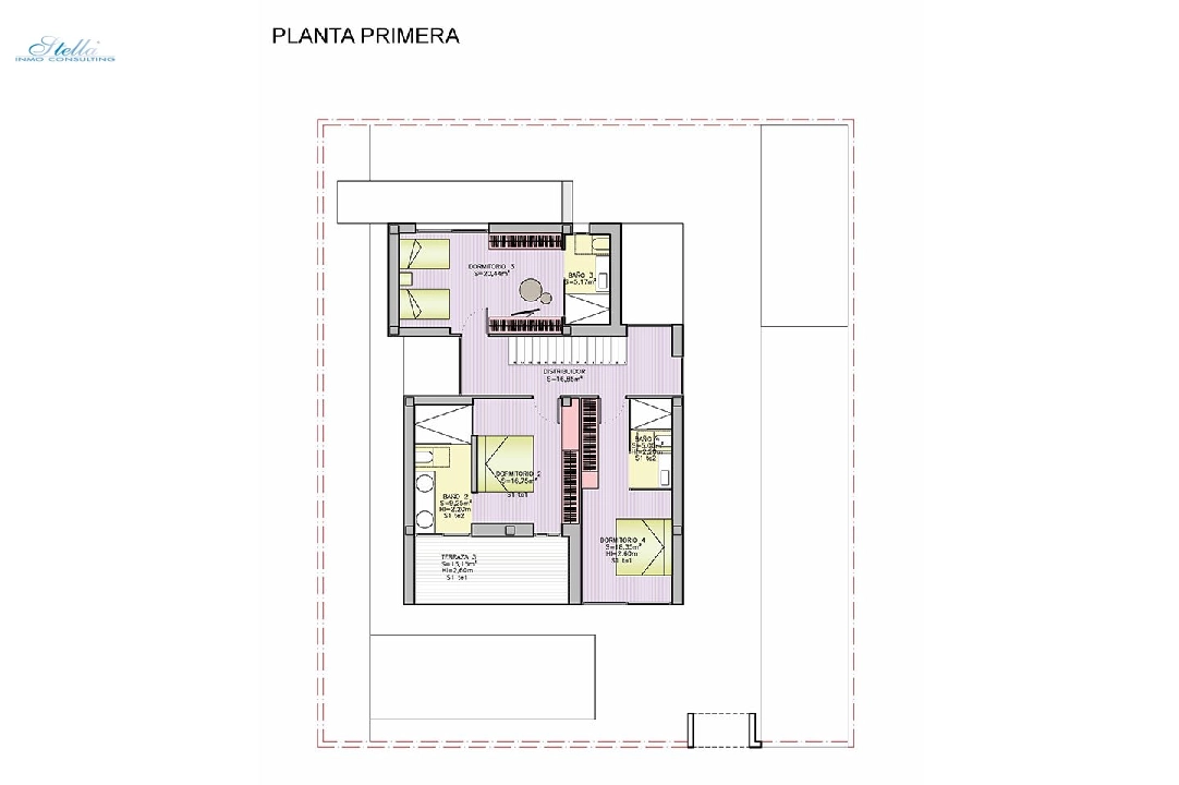 Villa in Dehesa de Campoamor te koop, woonoppervlakte 307 m², Staat Eerste bewoning, grondstuk 500 m², 4 slapkamer, 4 badkamer, Zwembad, ref.: HA-DCN-100-E15-12