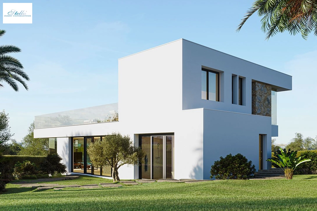 Villa in Orihuela Costa te koop, woonoppervlakte 377 m², Staat Eerste bewoning, Airconditioning, grondstuk 1106 m², 3 slapkamer, 2 badkamer, Zwembad, ref.: HA-OCN-144-E01-3