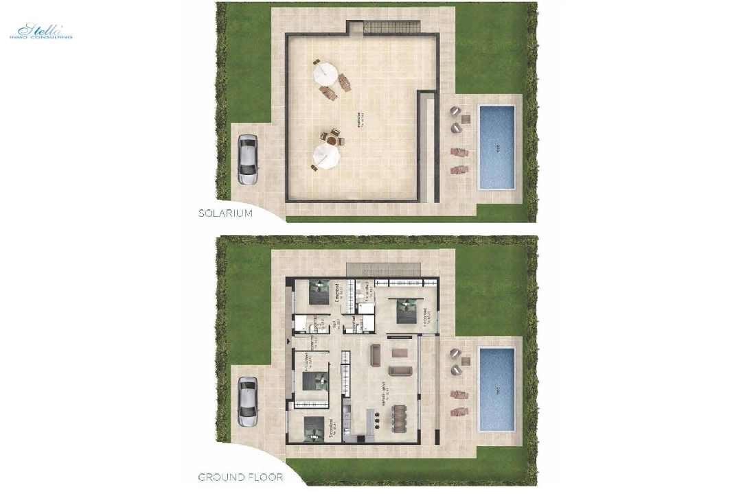 Villa in Alhama de Murcia te koop, woonoppervlakte 286 m², Staat Eerste bewoning, grondstuk 452 m², 4 slapkamer, 3 badkamer, ref.: HA-AHN-101-E03-10