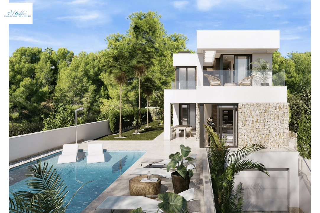 Villa in Finestrat te koop, woonoppervlakte 229 m², Airconditioning, 3 slapkamer, 3 badkamer, Zwembad, ref.: BS-4958346-1