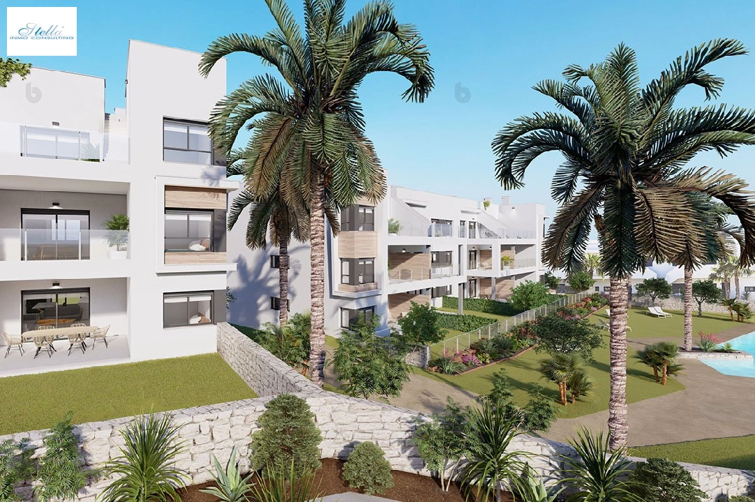 Etagen Apartment in Pilar de la Horadada te koop, woonoppervlakte 124 m², Staat Eerste bewoning, 3 slapkamer, 2 badkamer, Zwembad, ref.: HA-PIN-102-A05-1