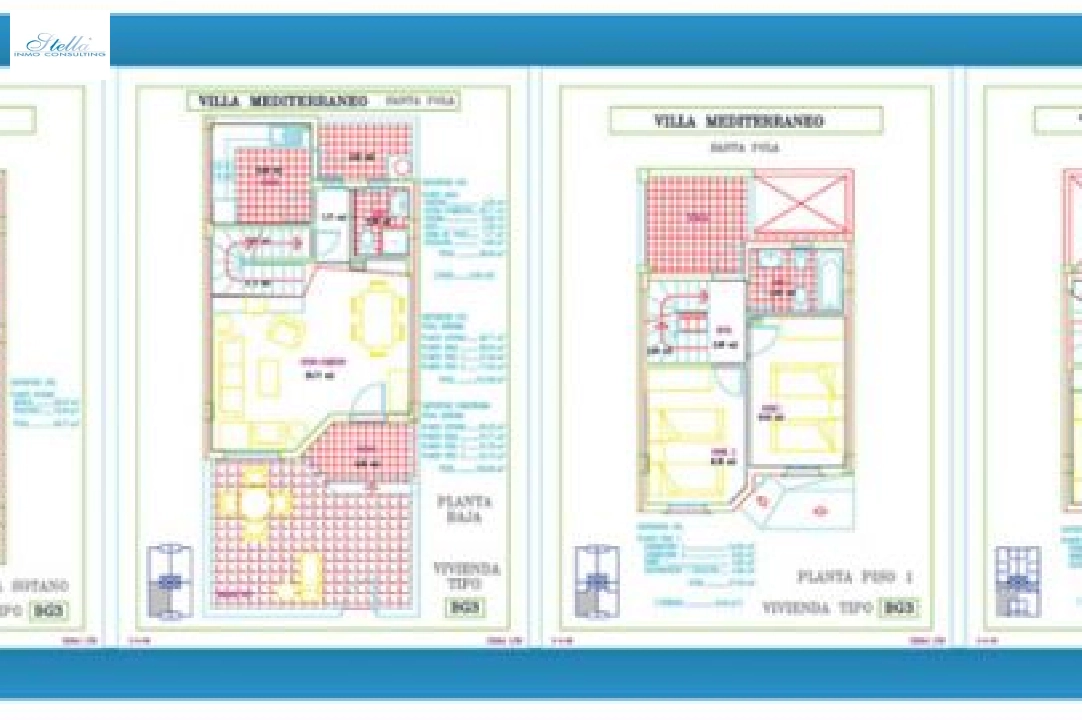 Reihenhaus in Santa Pola te koop, woonoppervlakte 156 m², Staat Eerste bewoning, grondstuk 80 m², 3 slapkamer, 3 badkamer, Zwembad, ref.: HA-SPN-700-R06-21