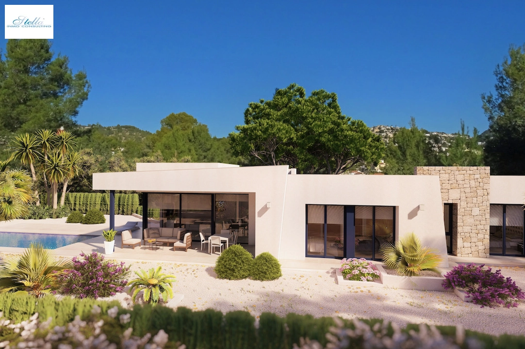 Villa in Benissa te koop, woonoppervlakte 148 m², Airconditioning, grondstuk 800 m², 3 slapkamer, 2 badkamer, Zwembad, ref.: CA-H-1491-AMB-1