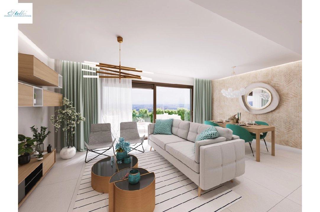 Apartment in Malaga te koop, woonoppervlakte 97 m², grondstuk 129 m², 2 slapkamer, 2 badkamer, Zwembad, ref.: TW-ALMAZARA-HILLS-12