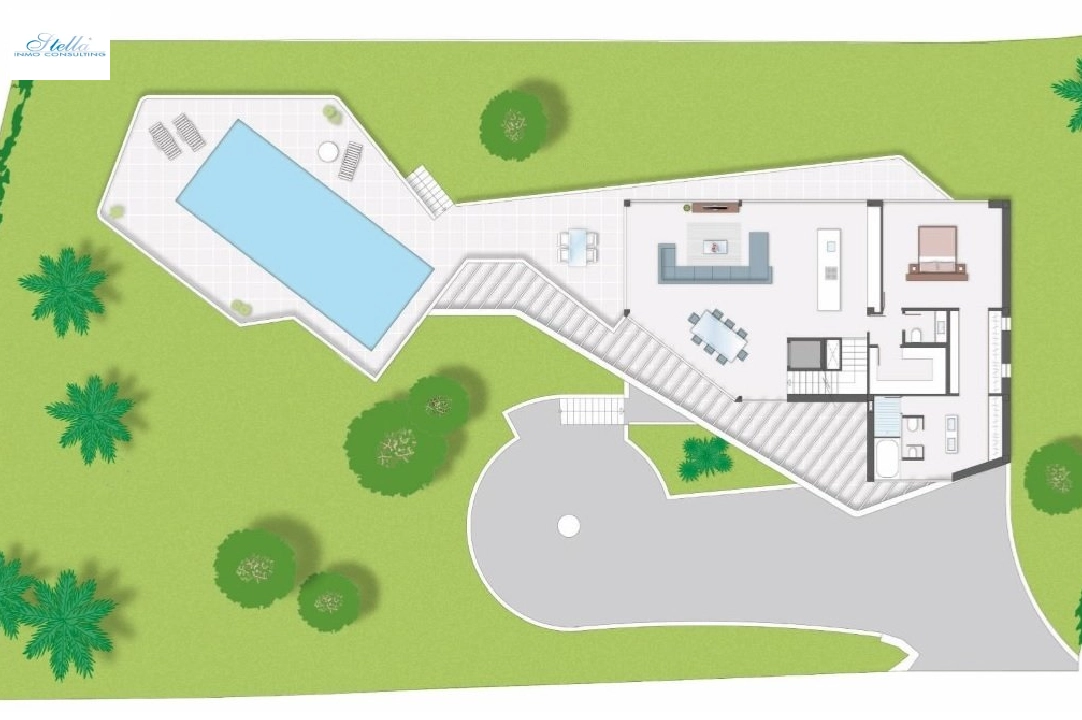 Villa in Javea te koop, woonoppervlakte 420 m², Airconditioning, 4 slapkamer, 5 badkamer, Zwembad, ref.: BS-7149759-14