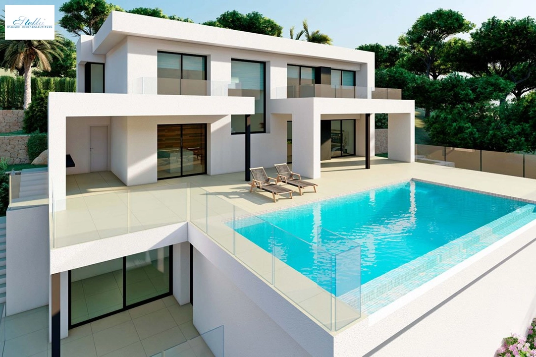 Villa in Cumbre del Sol te koop, woonoppervlakte 497 m², Staat Eerste bewoning, Airconditioning, grondstuk 847 m², 3 slapkamer, 3 badkamer, Zwembad, ref.: HA-CDN-200-E12-1
