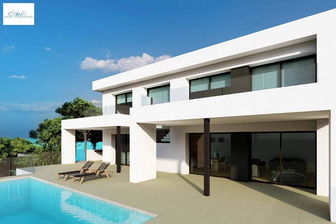 Villa in Cumbre del Sol te koop, woonoppervlakte 497 m², Staat Eerste bewoning, Airconditioning, grondstuk 847 m², 3 slapkamer, 3 badkamer, Zwembad, ref.: HA-CDN-200-E12-4