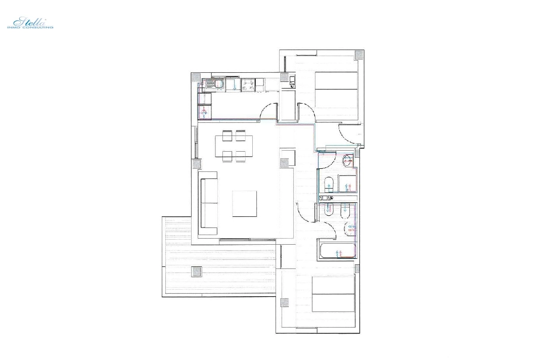 Apartment in El Vergel te koop, woonoppervlakte 58 m², Bouwjaar 2006, Airconditioning, 2 slapkamer, 2 badkamer, Zwembad, ref.: FK-0422-17