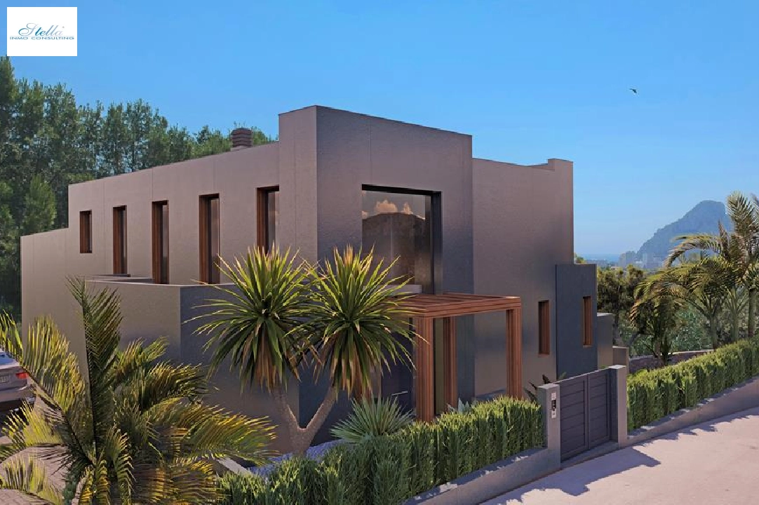 Villa in Calpe te koop, woonoppervlakte 345 m², Bouwjaar 2022, Airconditioning, grondstuk 1600 m², 4 slapkamer, 4 badkamer, Zwembad, ref.: BI-CA.H-424-2