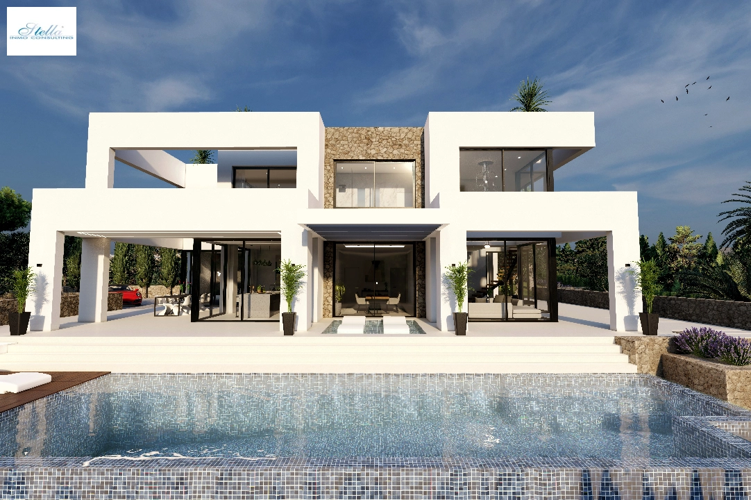Villa in Benissa te koop, woonoppervlakte 286 m², Bouwjaar 2022, Airconditioning, grondstuk 1 m², 4 slapkamer, 4 badkamer, Zwembad, ref.: PR-PPS3038-7