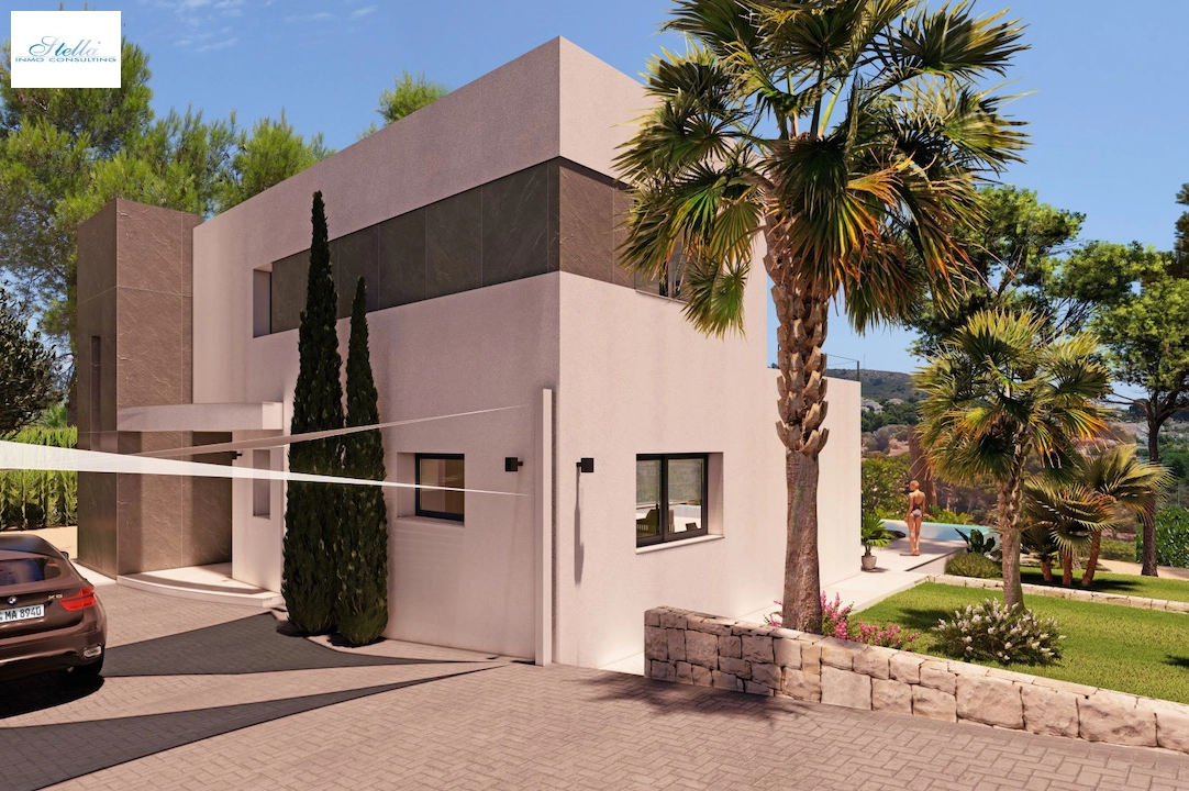 Villa in Moraira te koop, woonoppervlakte 311 m², Airconditioning, grondstuk 1003 m², 4 slapkamer, 4 badkamer, Zwembad, ref.: CA-H-1535-AMB-4