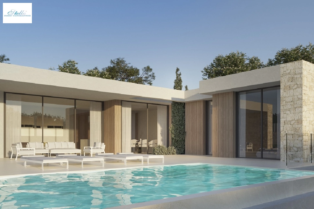 Villa in Moraira te koop, Airconditioning, grondstuk 1000 m², 3 slapkamer, 1 badkamer, Zwembad, ref.: NL-NLD1399-1