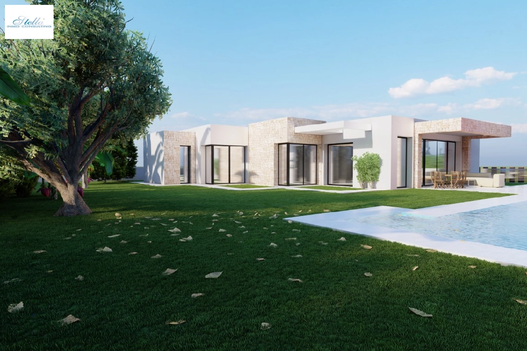 Villa in Benissa(La Fustera) te koop, woonoppervlakte 185 m², Airconditioning, grondstuk 1001 m², 4 slapkamer, 3 badkamer, ref.: BP-6362BEN-3