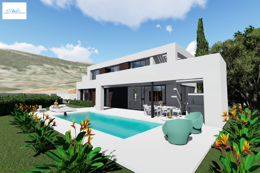 Villa in Calpe(La Canuta) te koop, woonoppervlakte 265 m², Airconditioning, grondstuk 2760 m², 4 slapkamer, 3 badkamer, ref.: BP-6365CAL-3