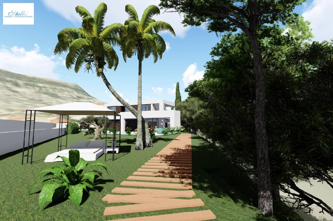 Villa in Calpe(La Canuta) te koop, woonoppervlakte 265 m², Airconditioning, grondstuk 2760 m², 4 slapkamer, 3 badkamer, ref.: BP-6365CAL-9