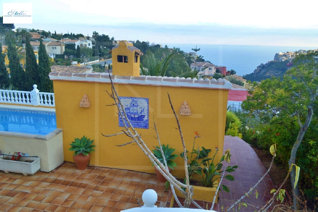 Villa in Benitachell(Cumbre del Sol) te koop, woonoppervlakte 237 m², + Centrale verwarming, grondstuk 1011 m², 5 slapkamer, 3 badkamer, Zwembad, ref.: NL-NLD1394-20