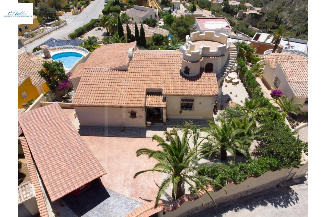 Villa in Benitachell(Cumbre del Sol) te koop, woonoppervlakte 237 m², + Centrale verwarming, grondstuk 1011 m², 5 slapkamer, 3 badkamer, Zwembad, ref.: NL-NLD1394-29