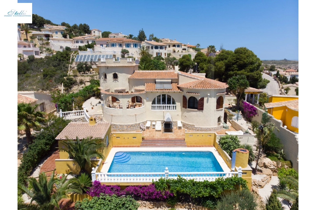 Villa in Benitachell(Cumbre del Sol) te koop, woonoppervlakte 237 m², + Centrale verwarming, grondstuk 1011 m², 5 slapkamer, 3 badkamer, Zwembad, ref.: NL-NLD1394-3