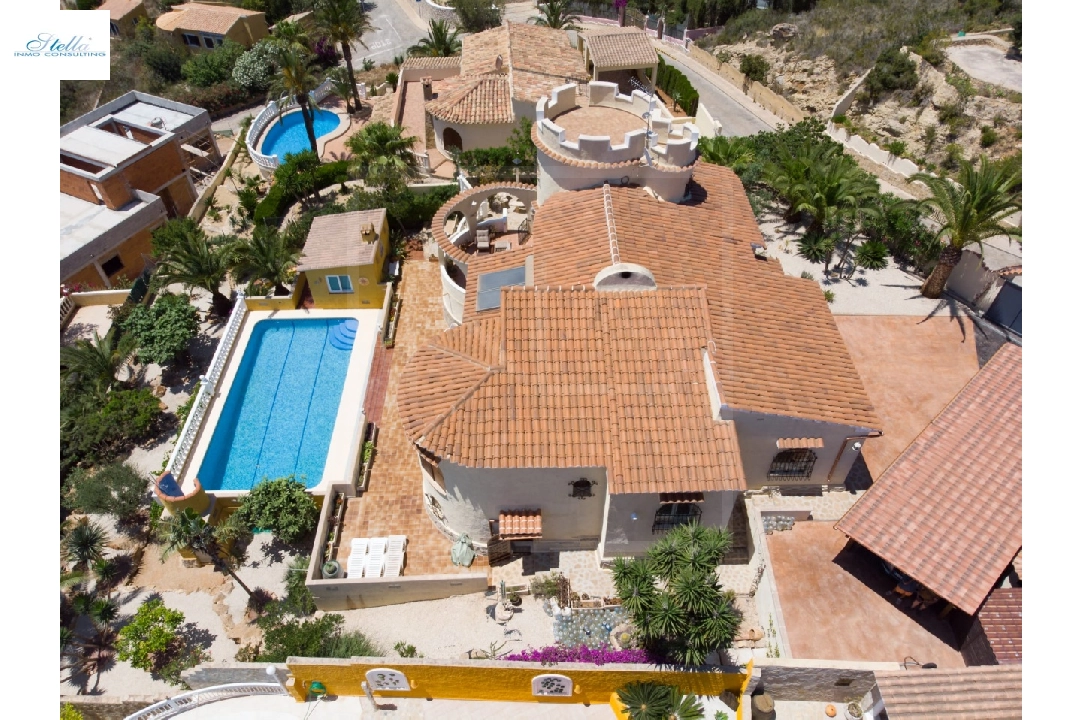 Villa in Benitachell(Cumbre del Sol) te koop, woonoppervlakte 237 m², + Centrale verwarming, grondstuk 1011 m², 5 slapkamer, 3 badkamer, Zwembad, ref.: NL-NLD1394-4