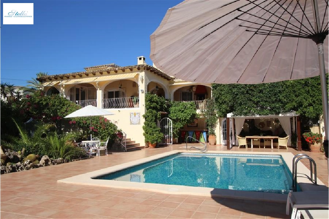 Villa in Benissa te koop, woonoppervlakte 372 m², grondstuk 3082 m², 4 slapkamer, 5 badkamer, Zwembad, ref.: COB-3306-1