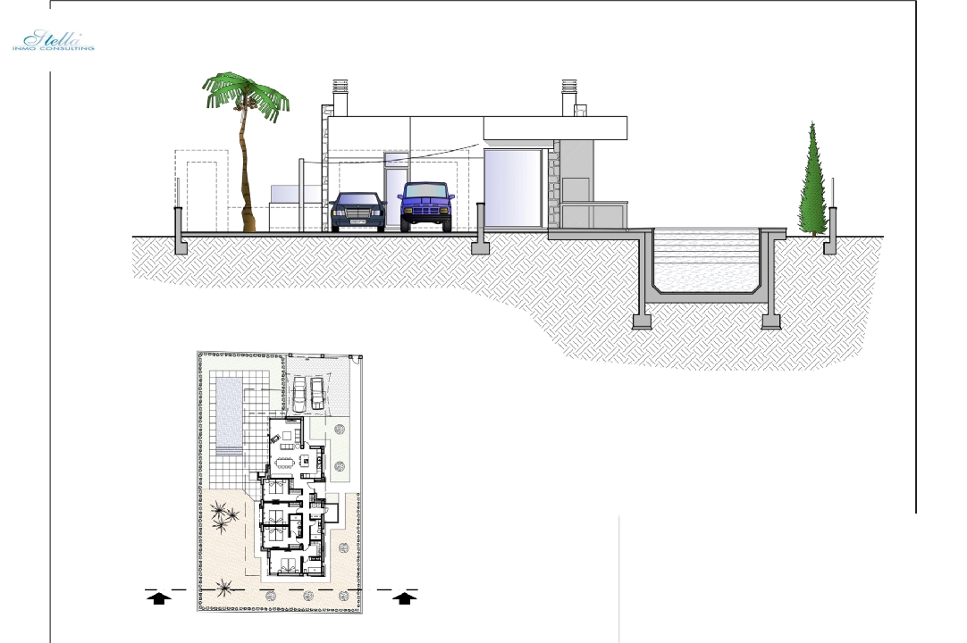 Villa in Calpe te koop, woonoppervlakte 192 m², Airconditioning, grondstuk 800 m², 4 slapkamer, 3 badkamer, Zwembad, ref.: BI-CA.H-442-9