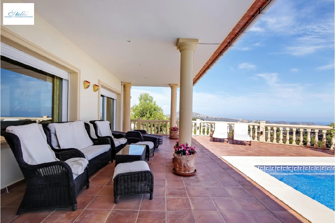 Villa in Moraira(Benimeit) te koop, woonoppervlakte 370 m², Airconditioning, grondstuk 785 m², 4 slapkamer, 3 badkamer, ref.: BP-6376MOR-4